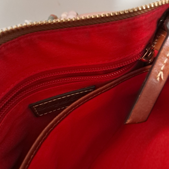 Dooney & Bourke. Blue crossbody bag. - Picture 6 of 11